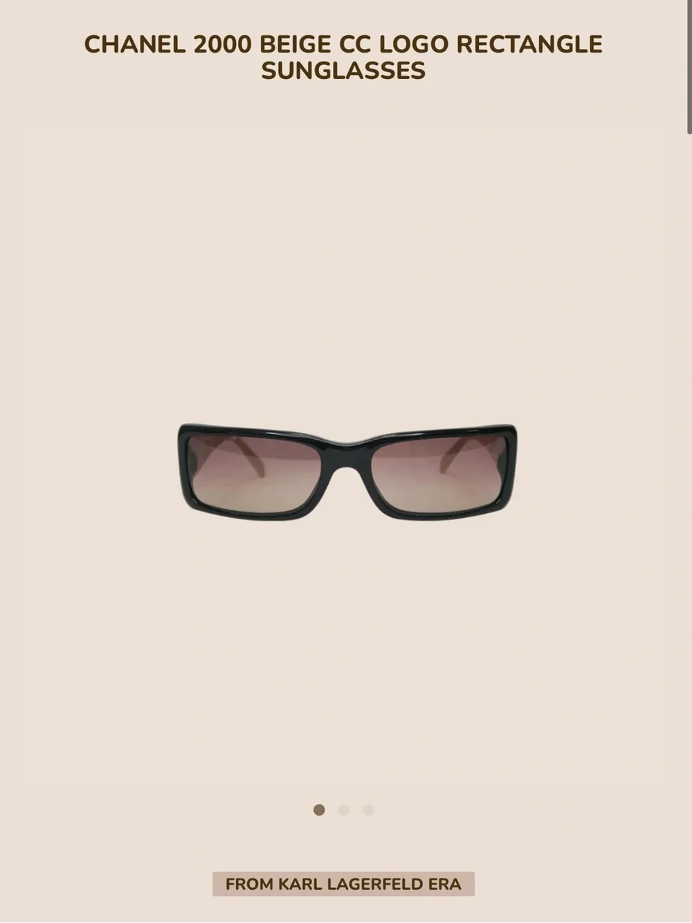 CHANEL 5078 Vintage Sunglasses